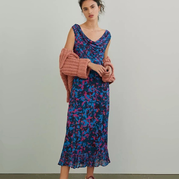 HTF Anthropologie Alesandra Maxi Dress - Picture 1 of 7
